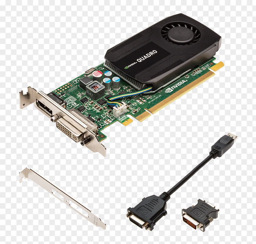 Computer Graphics Cards & Video Adapters NVIDIA Quadro K600 600 PCI Express PNG