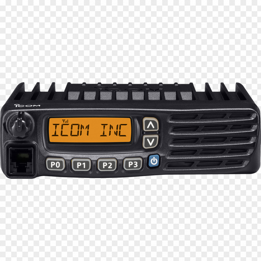 Radio Icom Incorporated Ultra High Frequency Two-way UHF CB Transceiver PNG