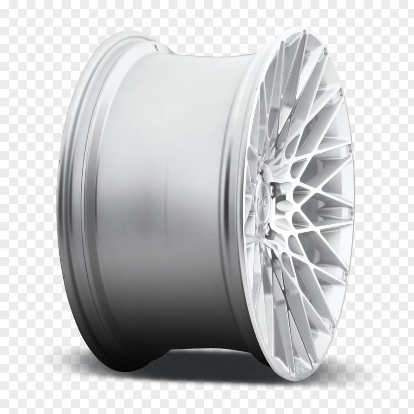 Sports Series Alloy Wheel Silver Machining PNG