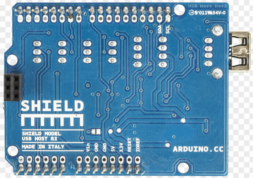 USB Arduino Host Controller Interface On-The-Go PNG