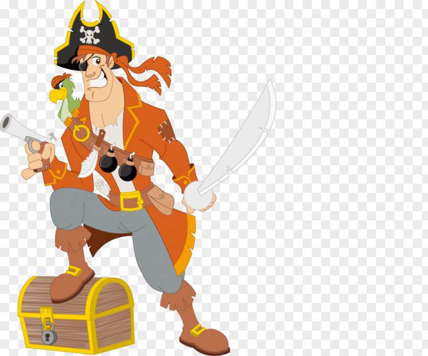 Cartoon Pirate Material Piracy Royalty-free Clip Art PNG
