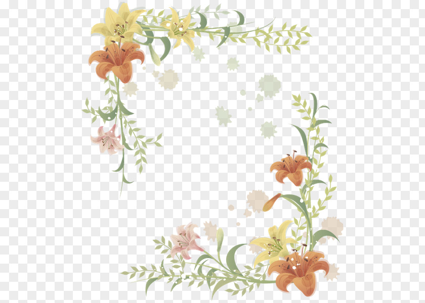 Drawing Border Flowers Curb Clip Art PNG