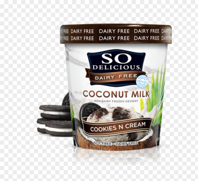 Ice Cream Coconut Milk Substitute PNG