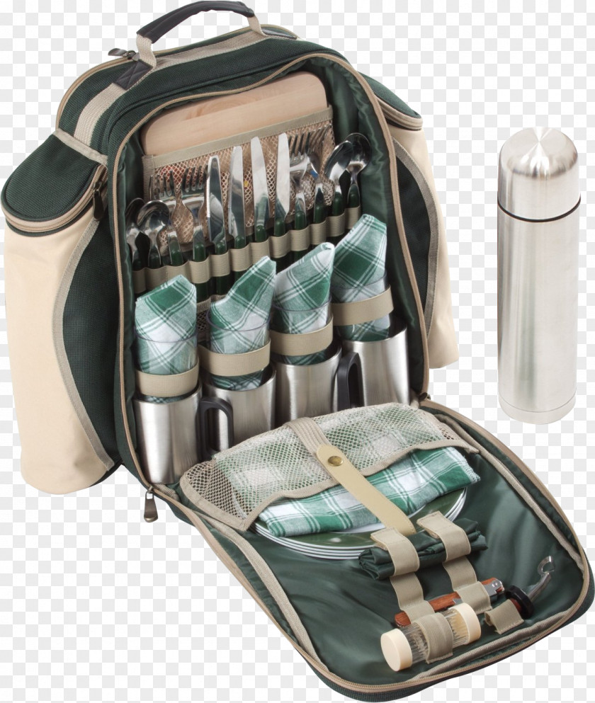Picnic Mat Baskets Backpack Cooler PNG