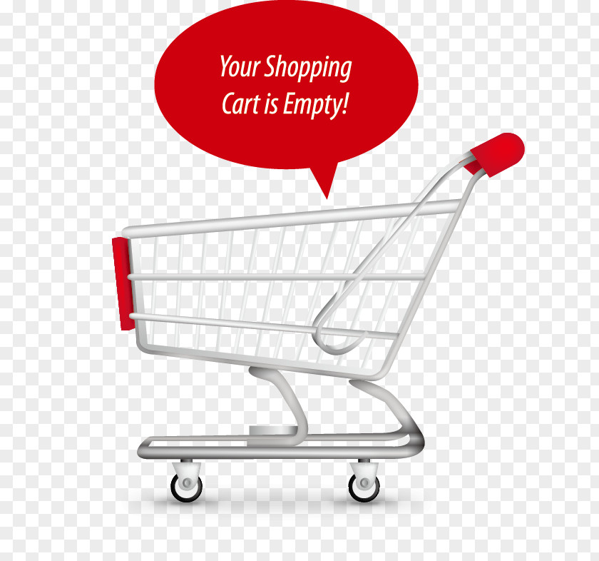 Vector Illustration Shopping Cart PNG