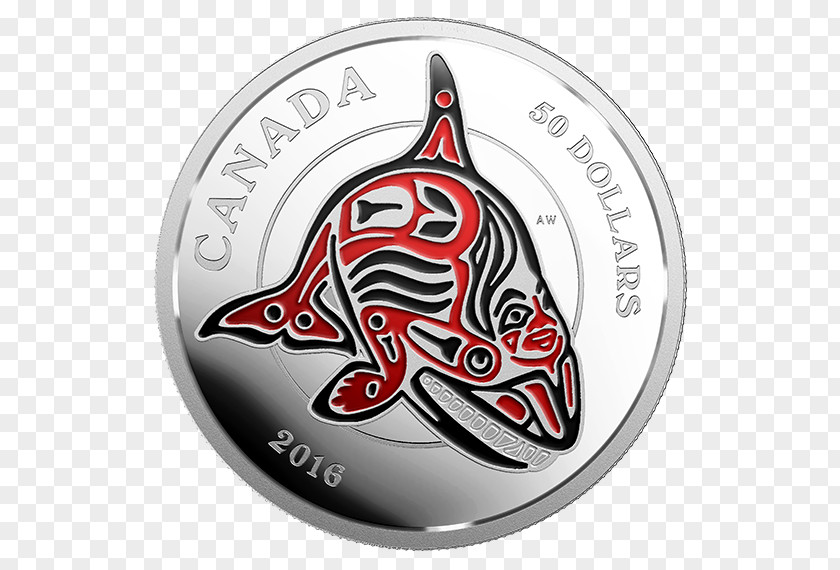 Coin Silver Haida People Royal Canadian Mint Gwaii PNG