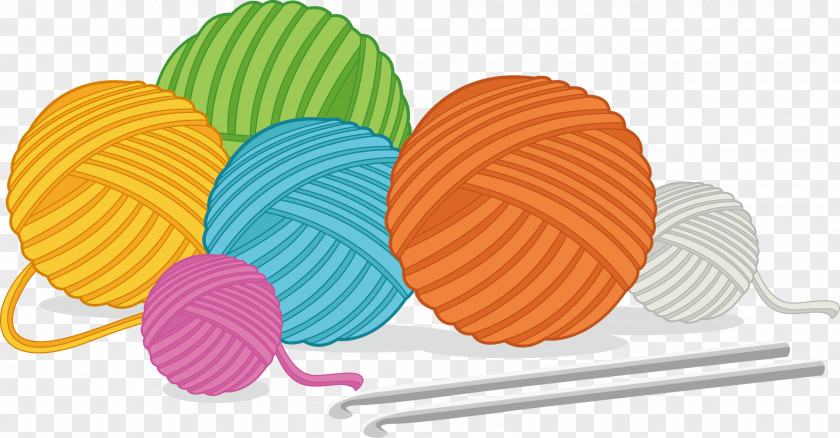 Colored Ball Of Yarn Valley Community Library Central Color PNG