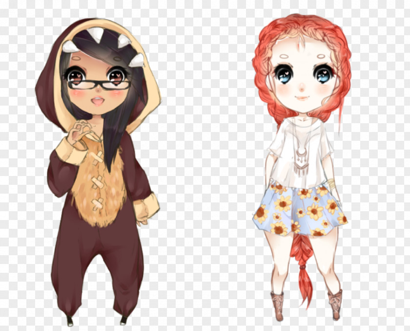Doll Costume Design Cartoon Character PNG