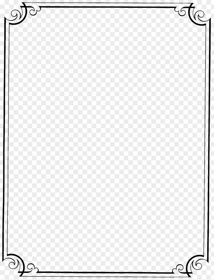 Fancy Borders And Frames Free Content Paper Clip Art PNG