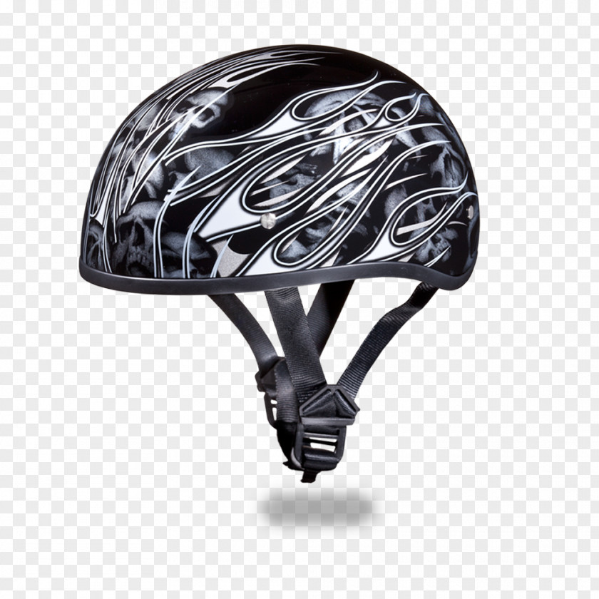 Flame Skull Pursuit Motorcycle Helmets Daytona Harley-Davidson PNG