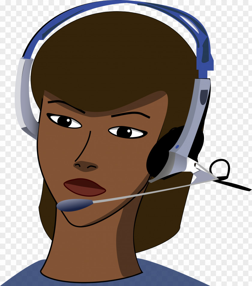 Headset Icon Clip Art Call Centre Callcenteragent Openclipart Vector Graphics PNG