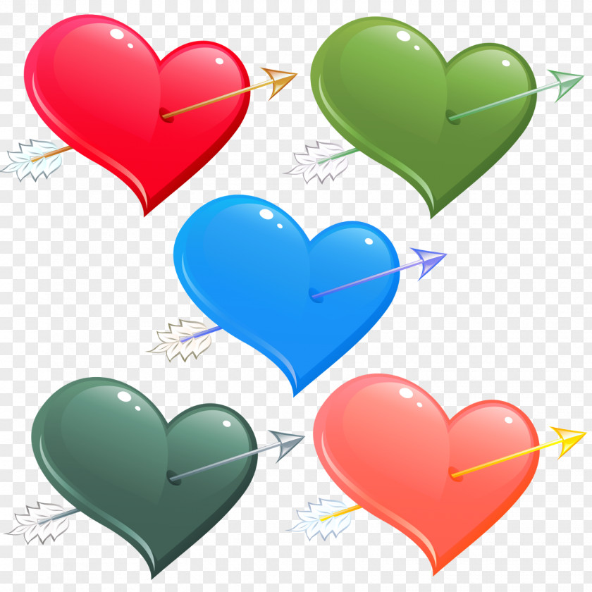 Heart Love Positive Displacement Meter Clip Art PNG