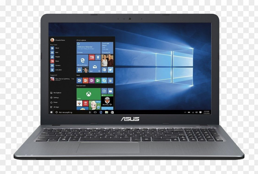 Laptop Intel Core ASUS VivoBook X540 Computer PNG