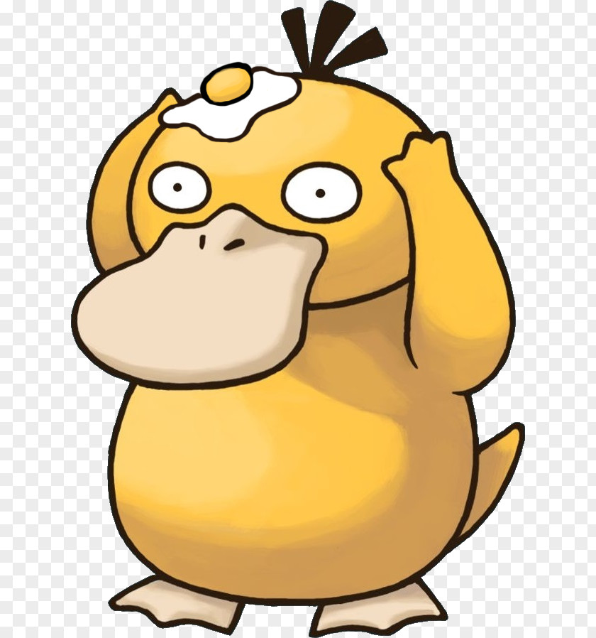 Pikachu Psyduck Pokémon GO Red And Blue Misty PNG