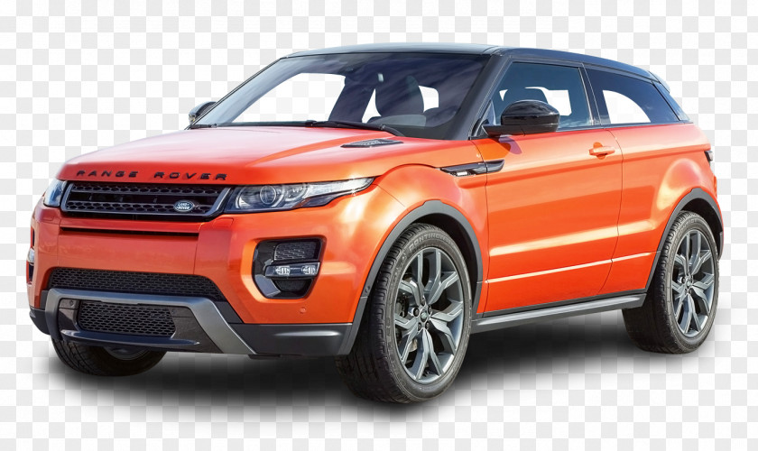 Range Rover Evoque Orange Car 2015 Land Autobiography 2016 Sport PNG