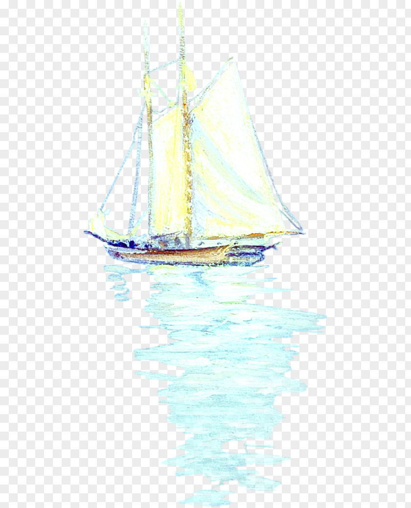 Sailing Boats Sail Schooner Brigantine Clipper Barque PNG