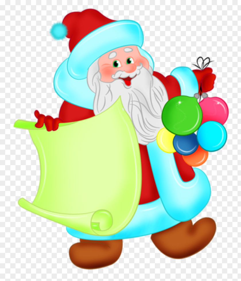 Santa Claus Snegurochka Ded Moroz Christmas Clip Art PNG
