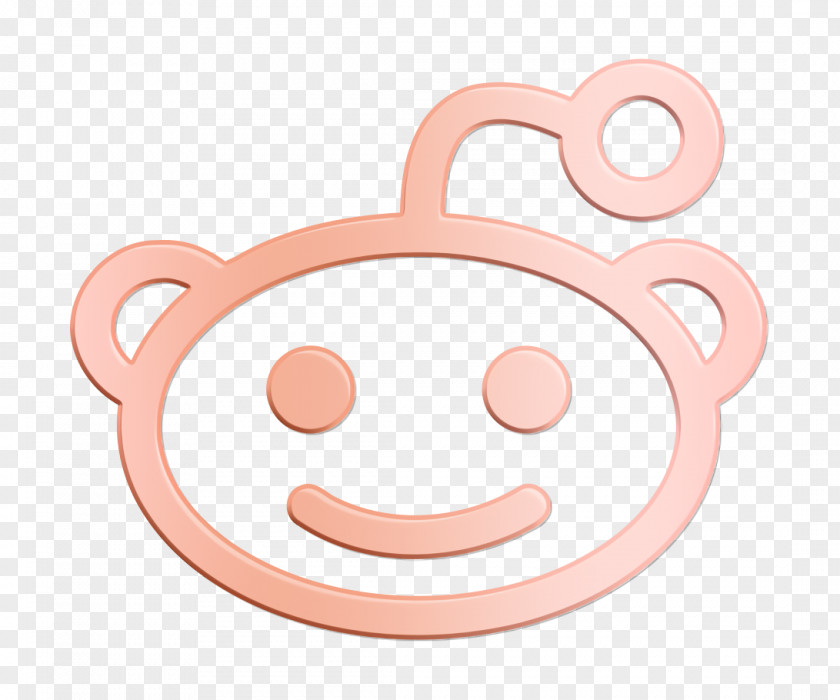 Smile Nose Network Icon Read Reddit PNG