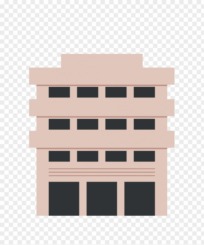 Building Cafe Design PNG