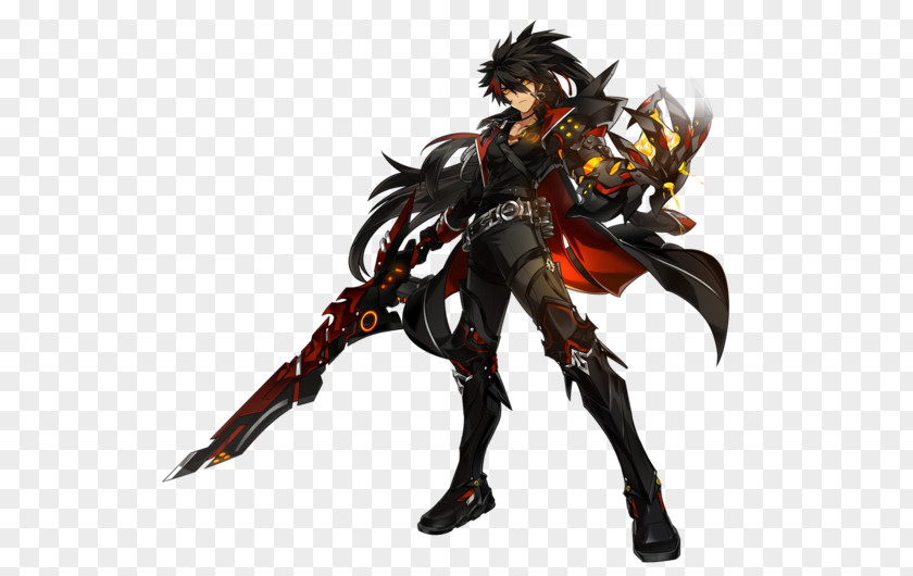 Fire In His Blood Elsword Elesis Character Player Versus Wiki PNG
