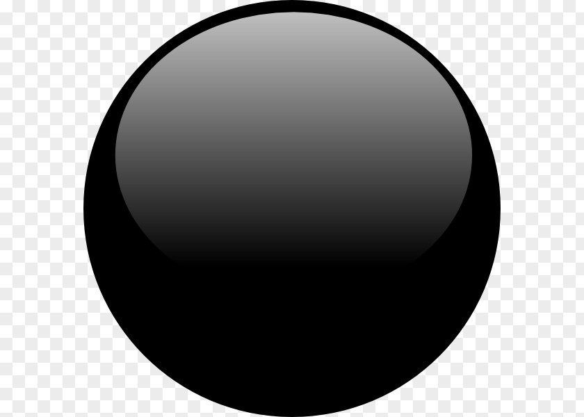 Glossy Black Icon Button Clip Art PNG