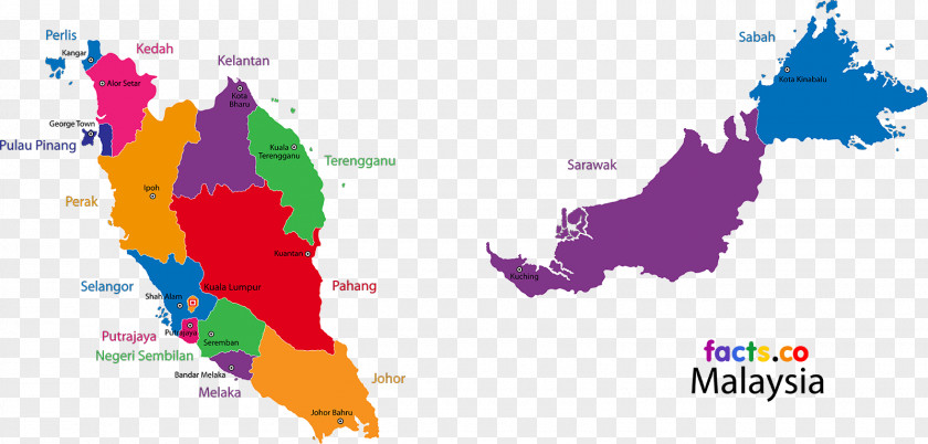 Map Malaysia Vector Royalty-free PNG