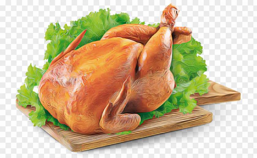 Roast Goose Meat Hendl Food Turkey Dish Duck PNG