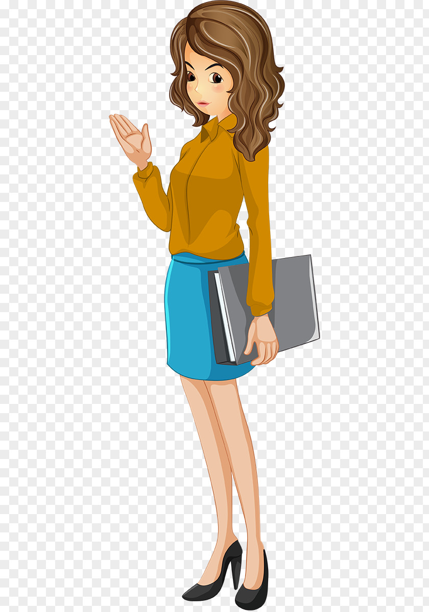 Cartoon Teacher School Clip Art PNG