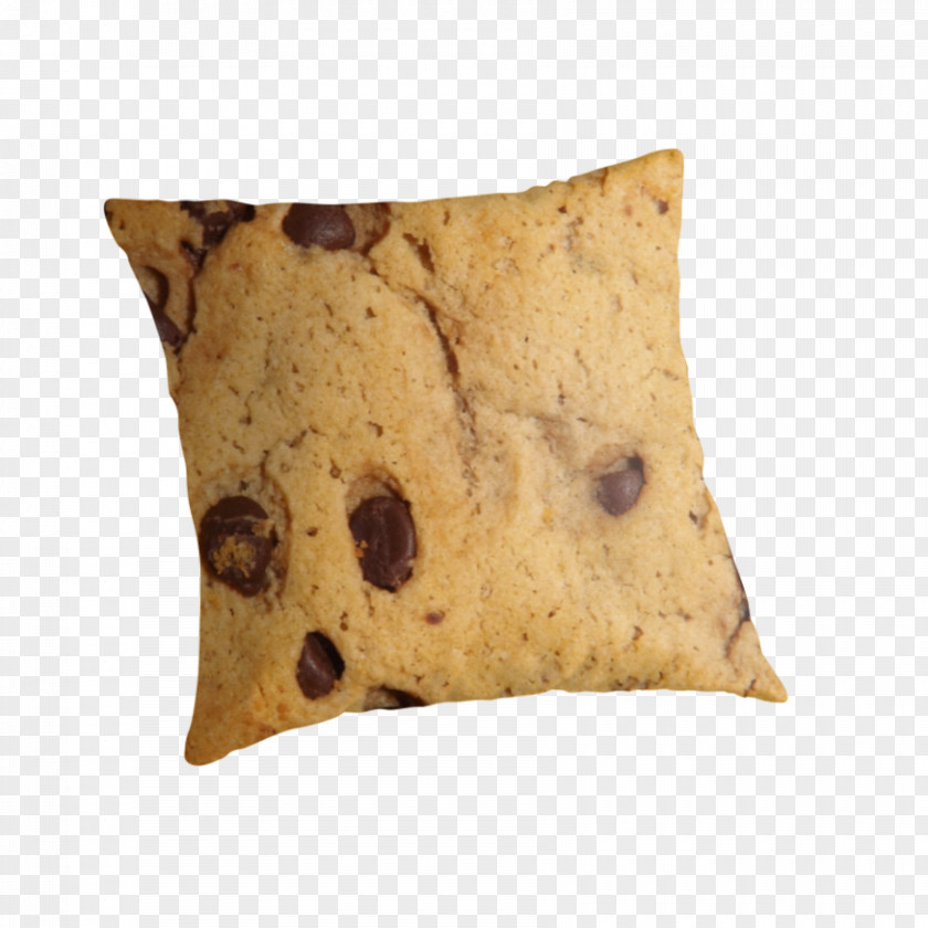 Chocolate Chip Cookies Throw Pillows Cushion PNG