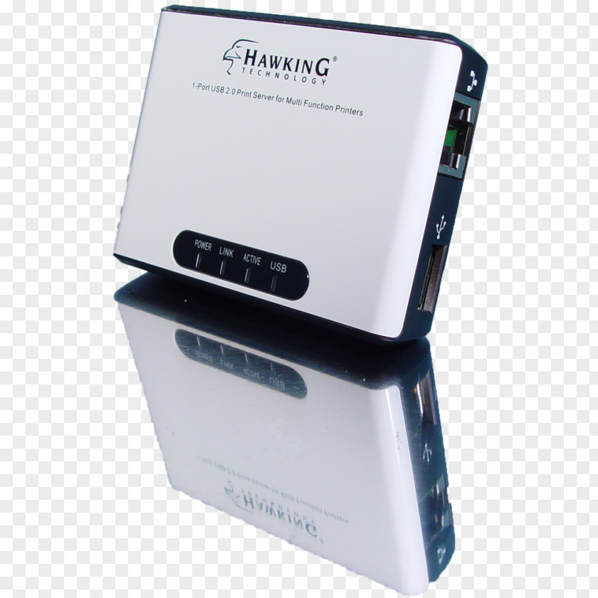 USB Multi-function PrinterPrinter Print Servers Hawking HMPS1U Server PNG