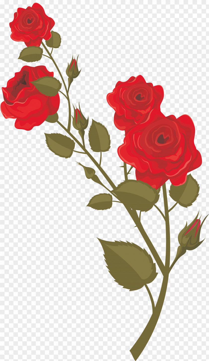 Red Rose Cloth Napkins Paper Garden Roses Sticker PNG