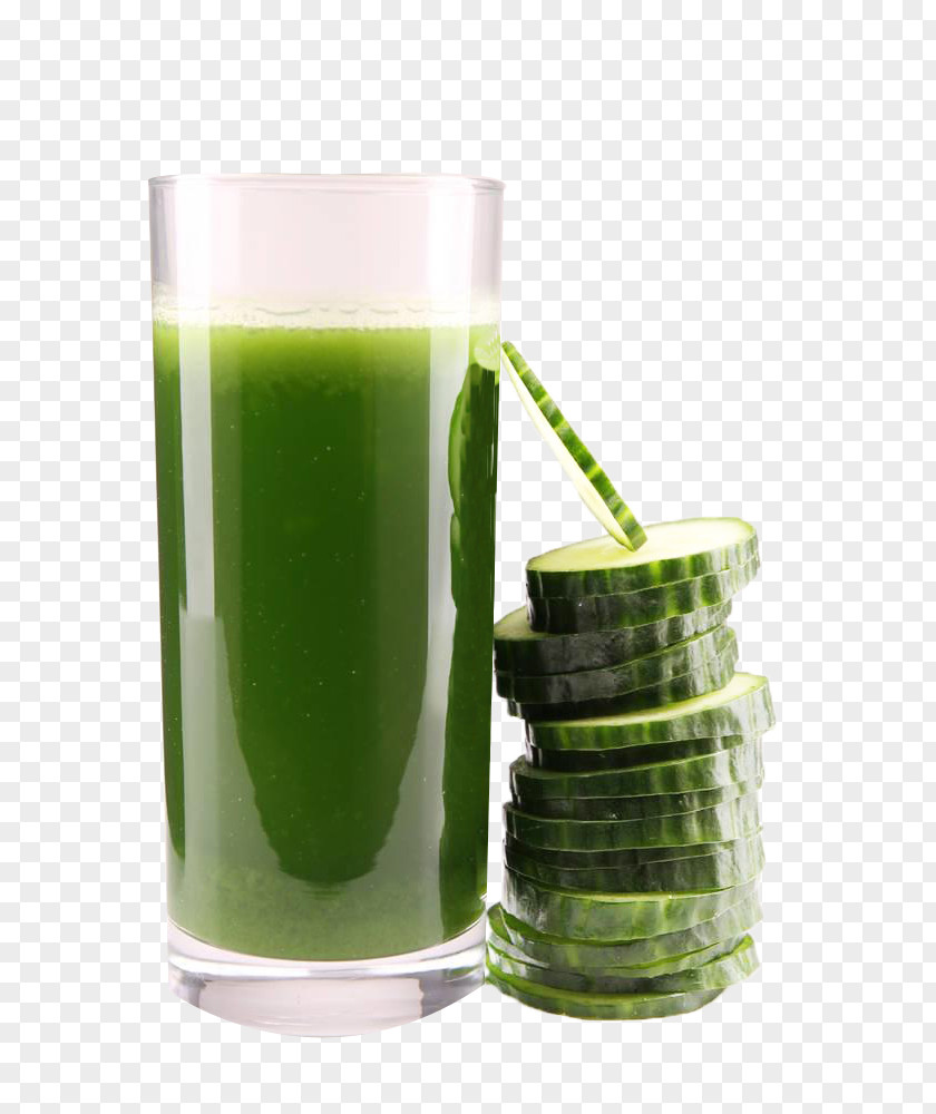 Cucumber Slices With Juice Smoothie Aojiru Fruchtsaft PNG