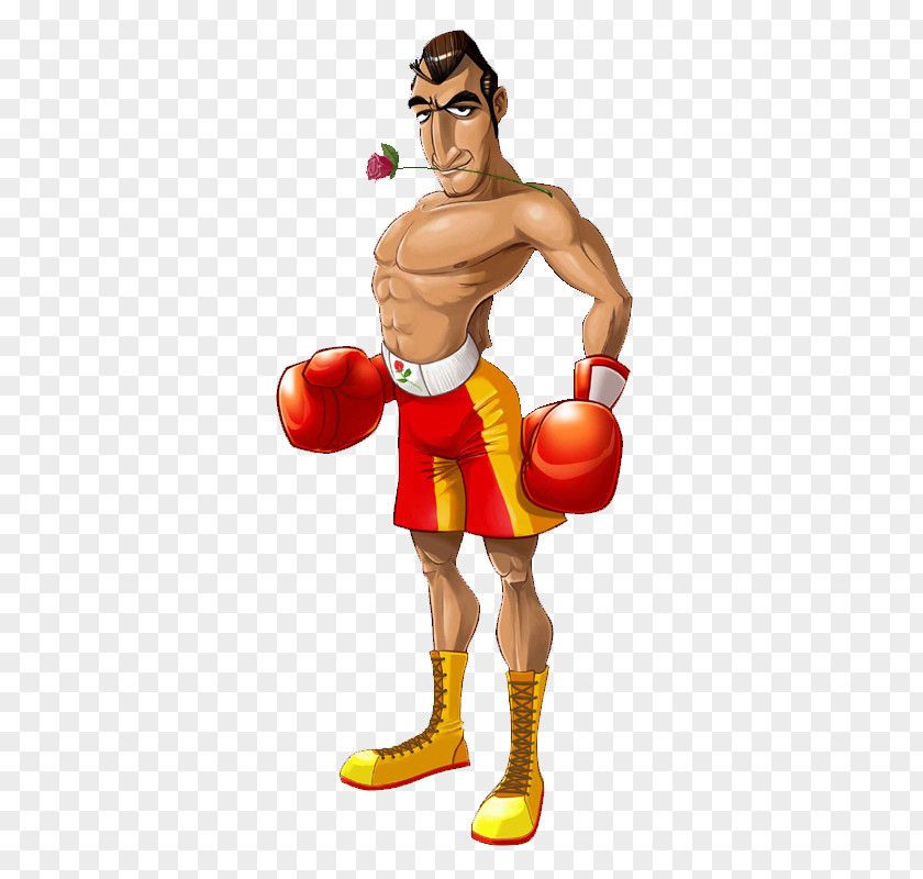 One Punch Mike Tyson Super Punch-Out!! Wii Video Game PNG