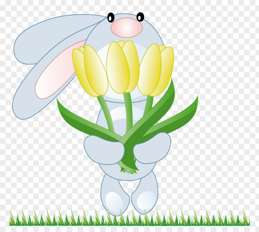 Tulip Cut Flowers Plant Stem Clip Art PNG