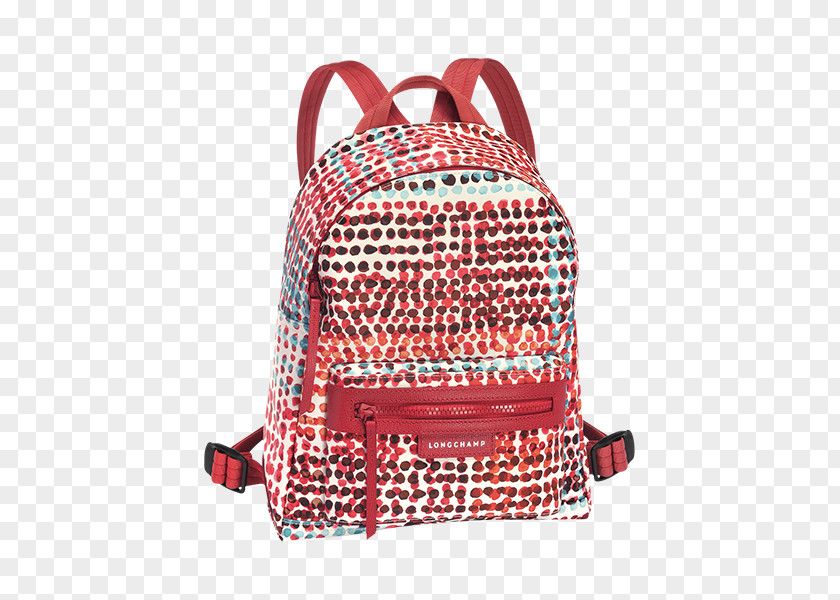 Woman Backpack Handbag Longchamp Pliage Nylon PNG