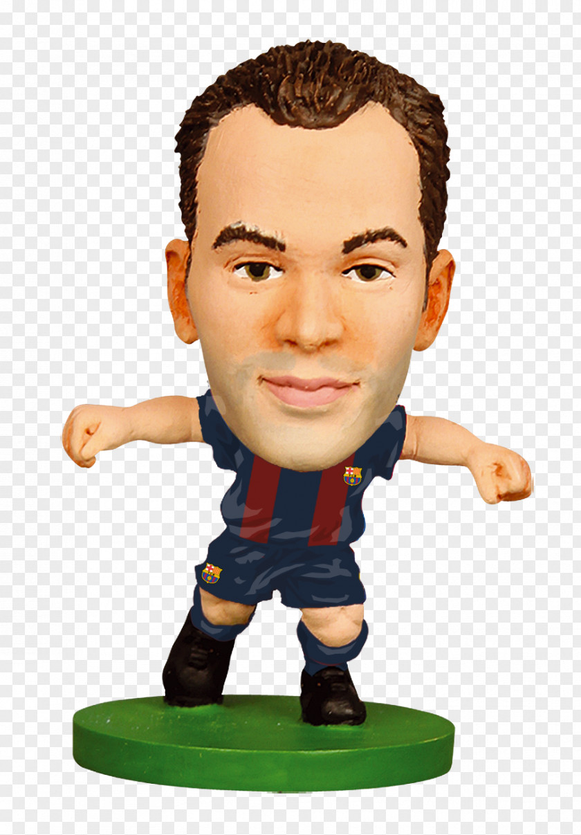 Fc Barcelona Andrés Iniesta 2015–16 FC Season Football Player Action & Toy Figures PNG