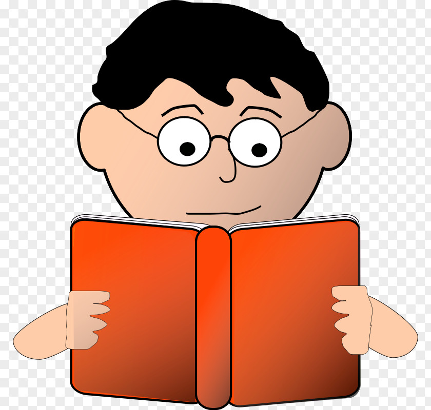 Gesture Thumb Book Cartoon PNG