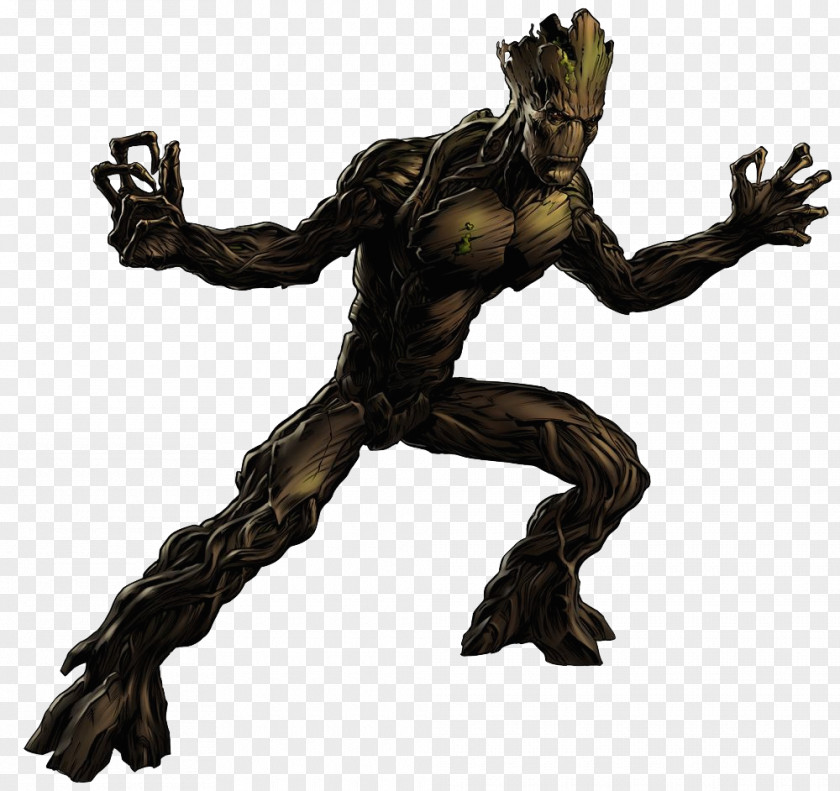Guardians Of The Galaxy Marvel: Avengers Alliance Enchantress Groot Rocket Raccoon Star-Lord PNG