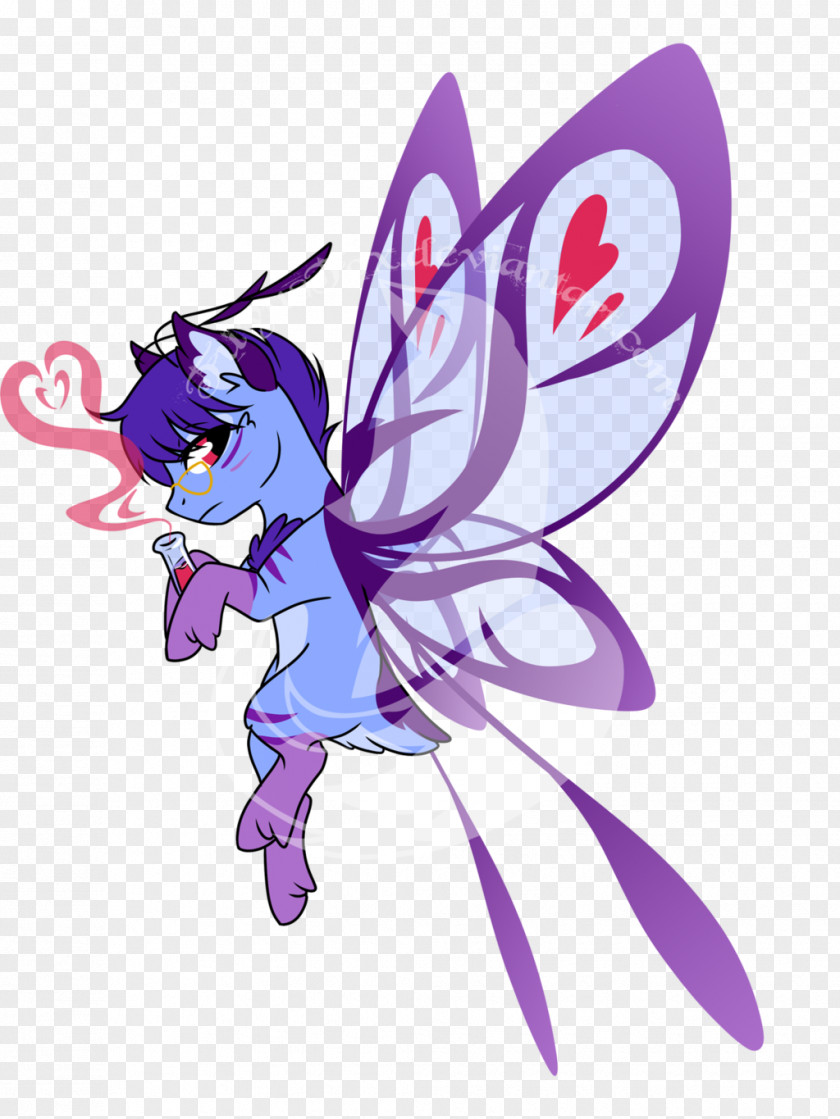 Love Potion Butterfly Pony Art Fairy PNG