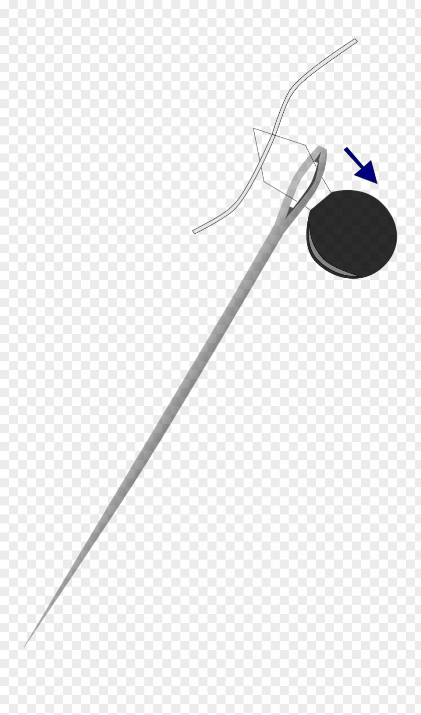 Needle Threader Line PNG