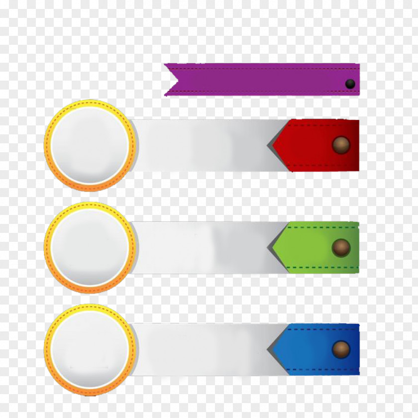 Rectangular And Circular Decoration PPT Line Angle Point PNG