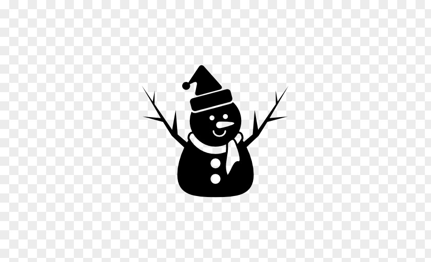 Snowman Christmas Scarf PNG