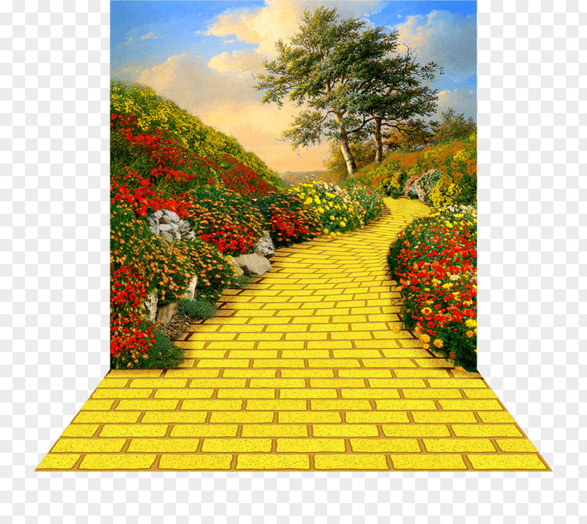 Brick Follow The Yellow Road Clip Art Image PNG
