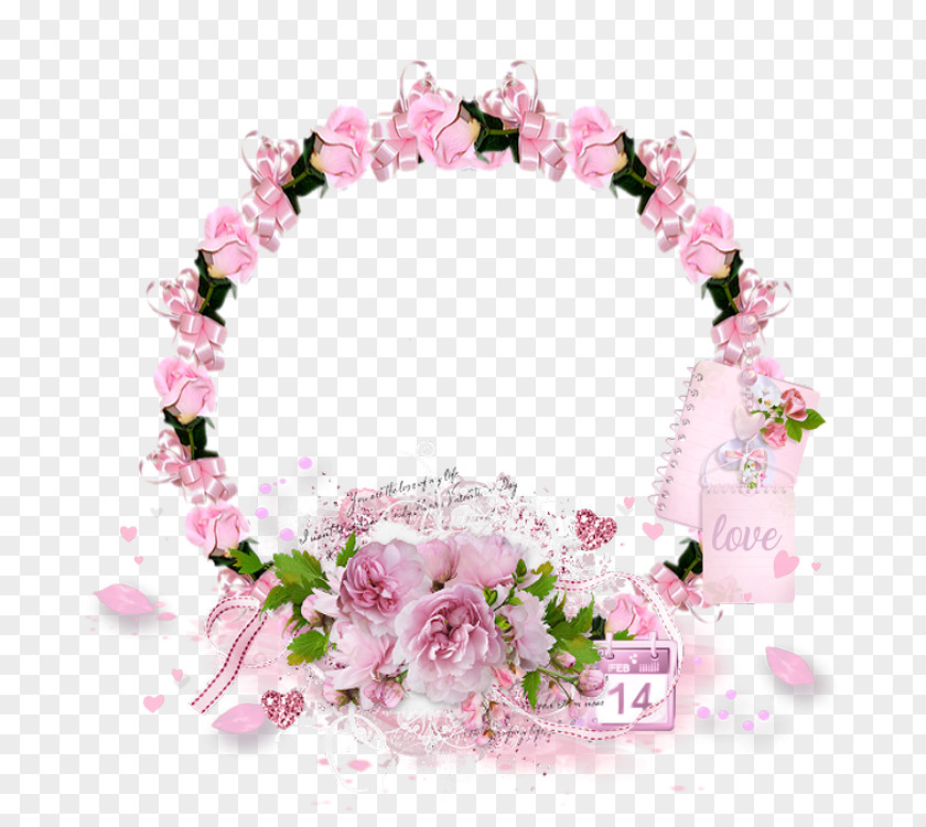 Flower Floral Design Wreath Garden Roses PNG