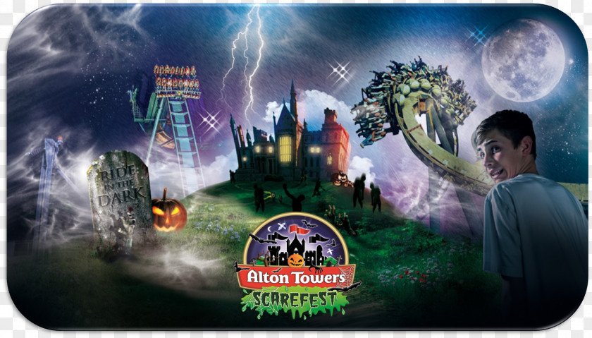 Halloween Poster Thorpe Park Thirteen Merlin Entertainments Amusement Rita PNG