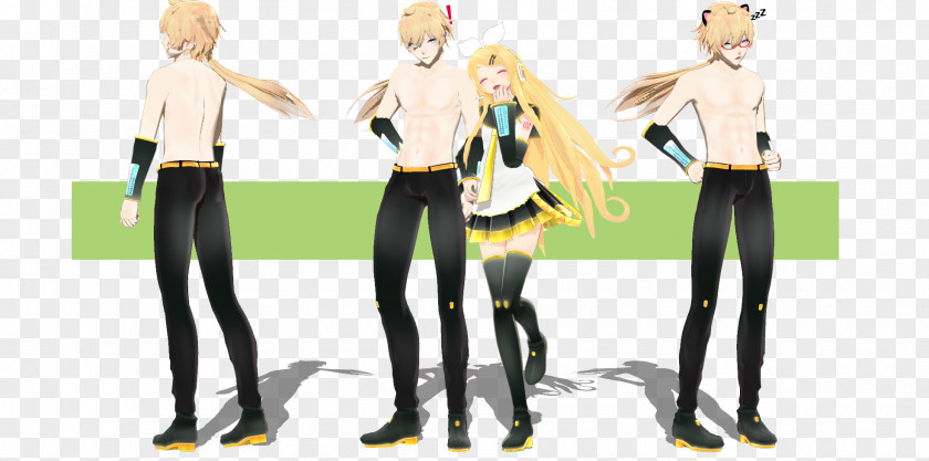 Hatsune Miku MikuMikuDance Kagamine Rin/Len DeviantArt PNG