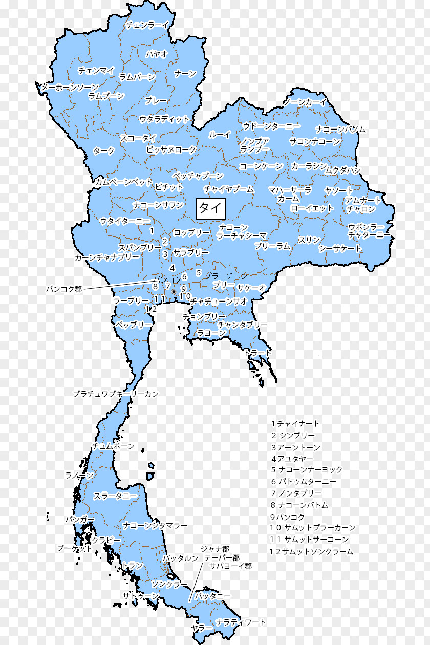 Infect Ubon Ratchathani GADM Provinces Of Thailand Map Water Resources PNG