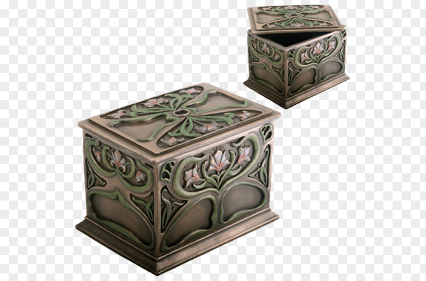 Jewellery Casket Art Nouveau Box Clothing Accessories PNG