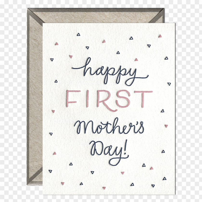 Mothers Day Greeting Card & Note Cards Mother's Paper Letterpress Printing Wedding Invitation PNG