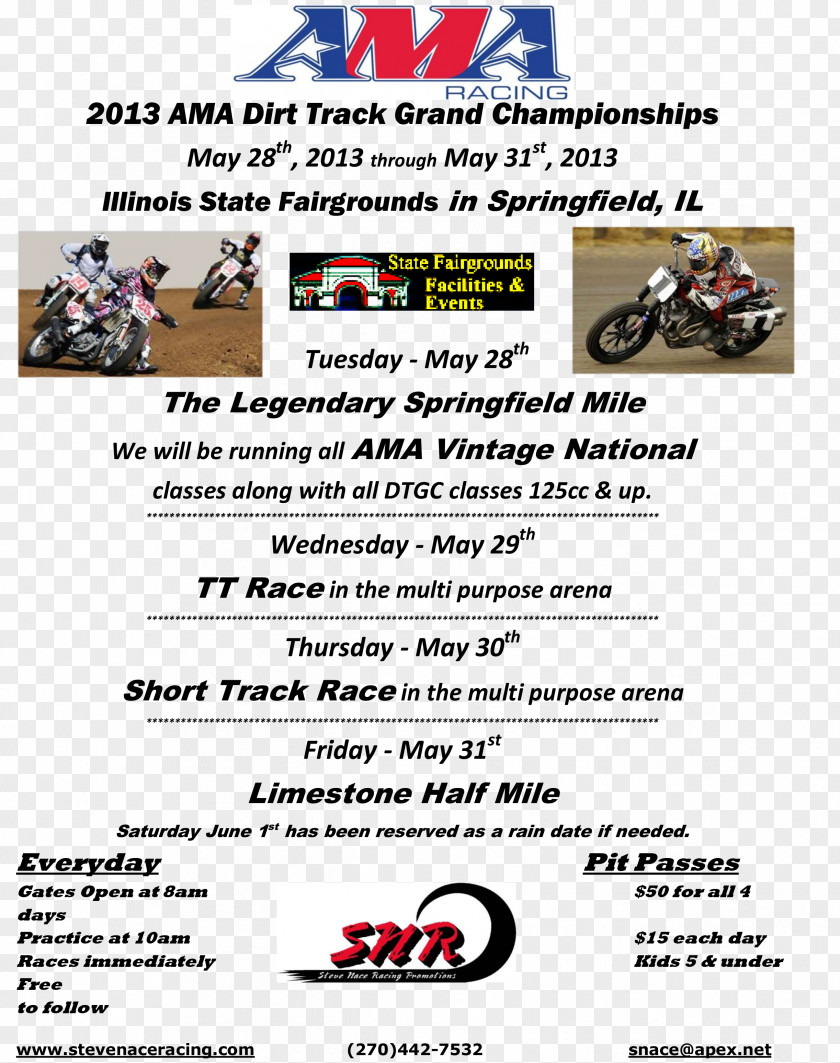 Motocross Flyer Mode Of Transport American Motorcyclist Association Motorcycling Font PNG